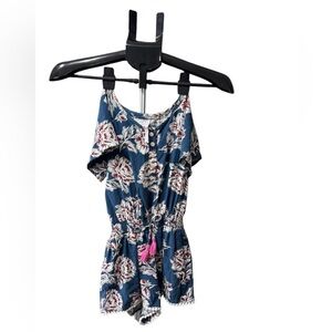 Matilda Jane 435 Floral Romper size 10 k228